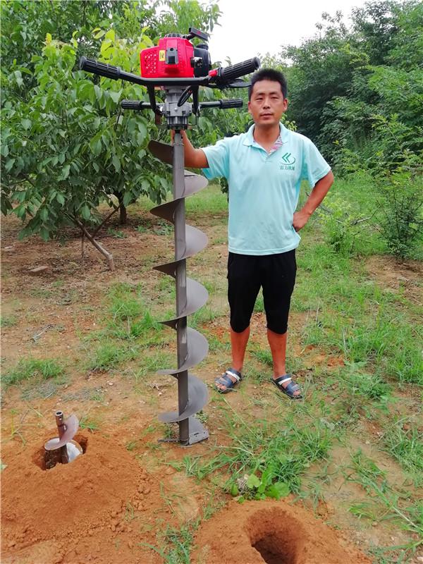 6馬力電線桿挖坑機全新升級