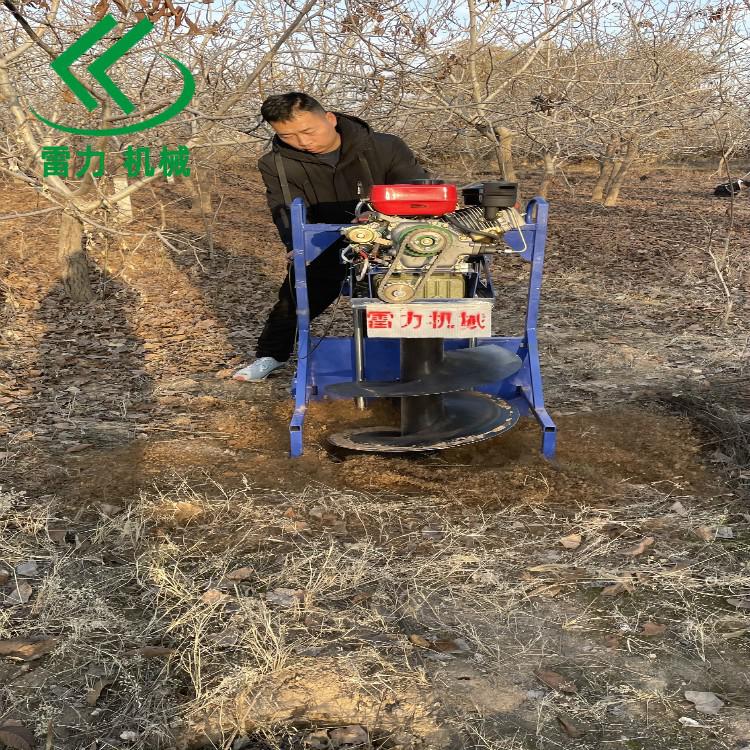 新式植樹挖坑機鉆大直徑洞孔更合適