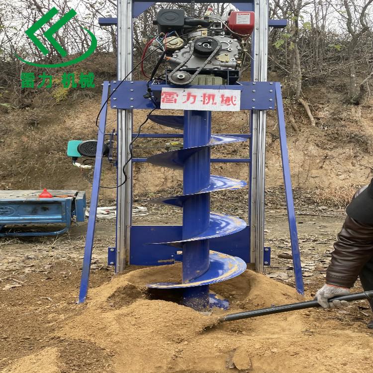 小型打樁機鉆孔自動化